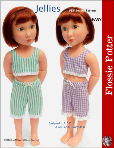 Flossie Potter A Girl For All Time Jellies for AGAT Dolls larougetdelisle
