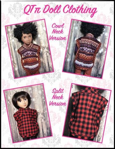 QTπ Doll Clothing A Girl For All Time Poncho Pattern For A Girl For All Time Dolls larougetdelisle