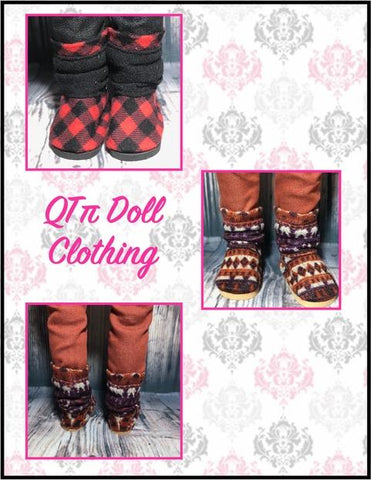 QTπ Doll Clothing A Girl For All Time Sweater Mukluks Pattern For A Girl For All Time Dolls larougetdelisle
