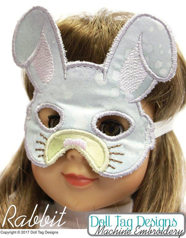 Doll Tag Clothing Machine Embroidery Design Forest Critter Masks Machine Embroidery Designs larougetdelisle
