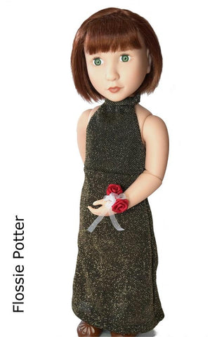 Flossie Potter A Girl For All Time Halter Ego Dress For A Girl For All Time Dolls larougetdelisle