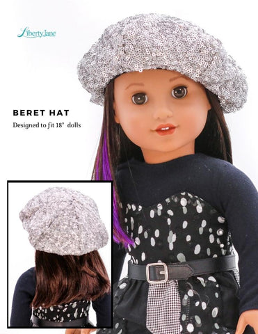Liberty Jane 18 Inch Modern Newsboy and Beret Hat 18" Doll Accessories larougetdelisle