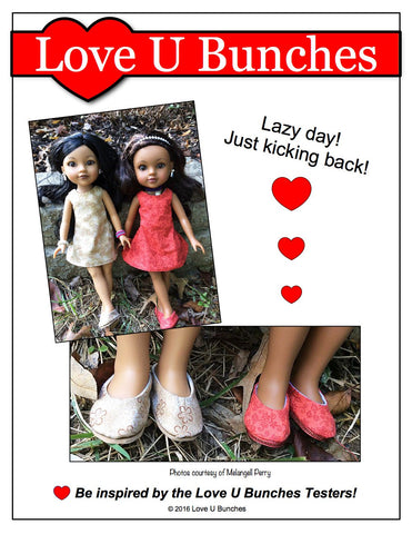 Love U Bunches H4H/Les Cheries Plain Jane Shoes for Les Cheries and Hearts For Hearts Girls Dolls larougetdelisle