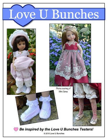 Love U Bunches Little Darling Plain Jane Shoes for Little Darling Dolls larougetdelisle