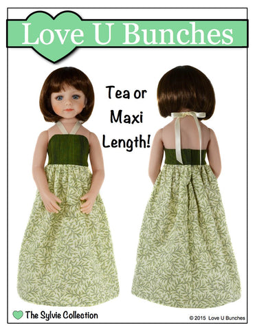 Love U Bunches Maru and Friends Simply Summer Sundress Pattern for Maru and Friends Dolls larougetdelisle