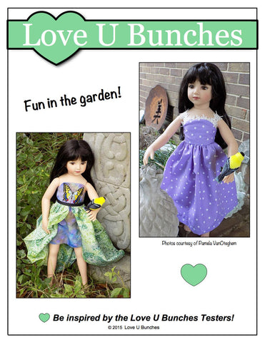 Love U Bunches Maru and Friends Simply Summer Sundress Pattern for Maru and Friends Dolls larougetdelisle