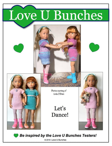 Love U Bunches Kruselings Mini Dresses Knitting Pattern for Kruselings Dolls larougetdelisle