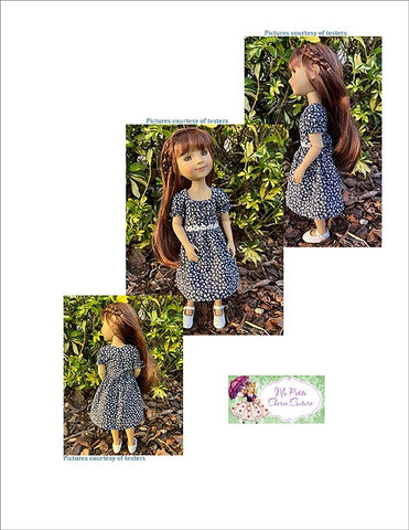 Mon Petite Cherie Couture Ruby Red Fashion Friends Yvonne 15" Doll Clothes Pattern For Ruby Red Fasion Friends larougetdelisle