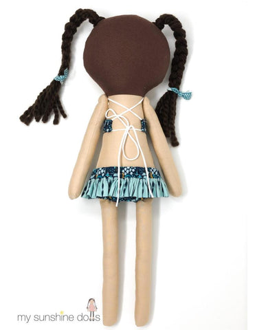 My Sunshine Dolls Cloth doll A Doll For All Seasons 23" Cloth Doll Pattern larougetdelisle