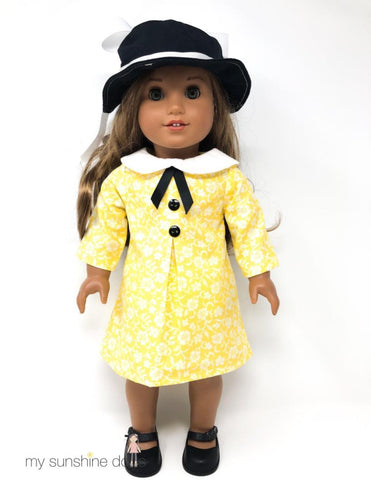 My Sunshine Dolls Cloth doll Maddie Doll 23" Cloth Doll Pattern larougetdelisle