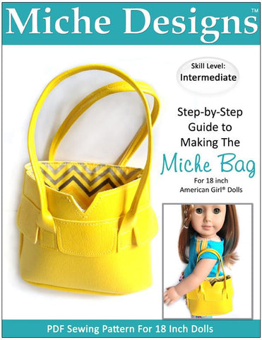 Miche Designs 18 Inch Modern Miche Bag 18" Doll Accessories larougetdelisle