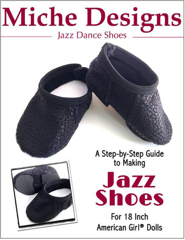 Miche Designs Shoes Jazz Dance 18" Doll Shoes larougetdelisle