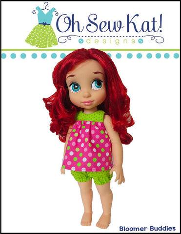 Oh Sew Kat Disney Doll Bloomer Buddies Pattern for Disney Animators' Dolls larougetdelisle