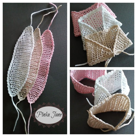 Pinku Jane Blythe/Pullip Crochet Tied Shawl Crochet Pattern For 12" Blythe Dolls larougetdelisle