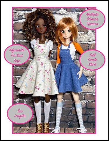 QTπ Doll Clothing BJD Oh My Gosh Skirtall Doll Clothes Pattern for Smart Doll® larougetdelisle