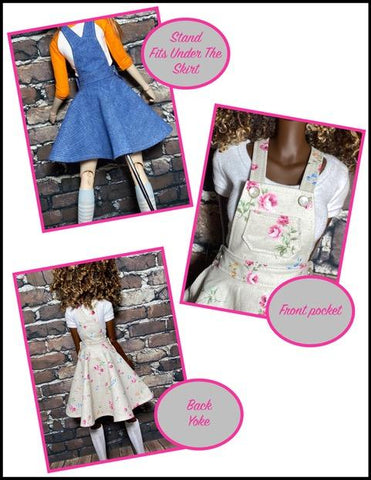 QTπ Doll Clothing BJD Oh My Gosh Skirtall Doll Clothes Pattern for Smart Doll® larougetdelisle