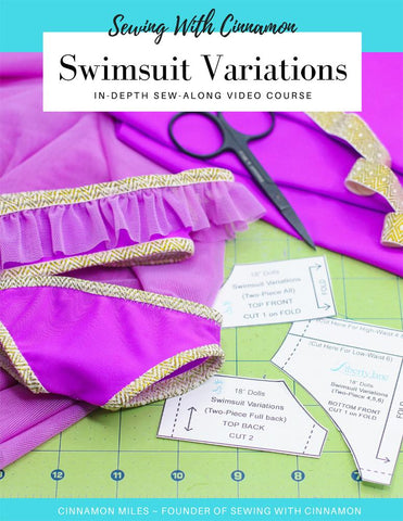 SWC Classes Swimsuit Variations Sew-Along Video Course larougetdelisle