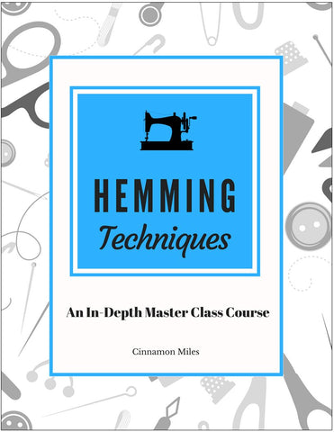 SWC Classes Hemming Techniques Master Class Video Course larougetdelisle