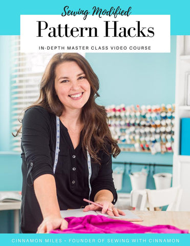 SWC Classes Sewing Modified Pattern Hacks Master Class Video Course larougetdelisle