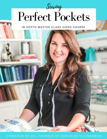SWC Classes Sewing Perfect Pockets - Master Class Video Course larougetdelisle
