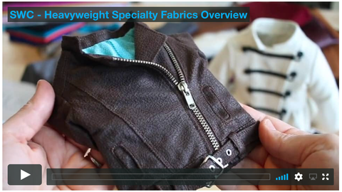 SWC Classes Sewing With Heavyweight Fabrics Master Class Video Course larougetdelisle