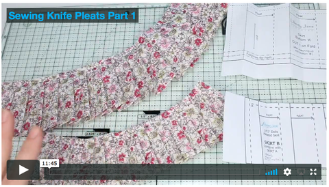SWC Classes Sewing Perfect Pleats Master Class Video Course larougetdelisle