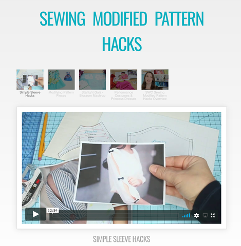 SWC Classes Sewing Modified Pattern Hacks Master Class Video Course larougetdelisle