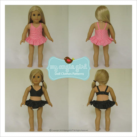 My Angie Girl 18 Inch Modern Sun Bathing Cutie 18" Doll Clothes larougetdelisle