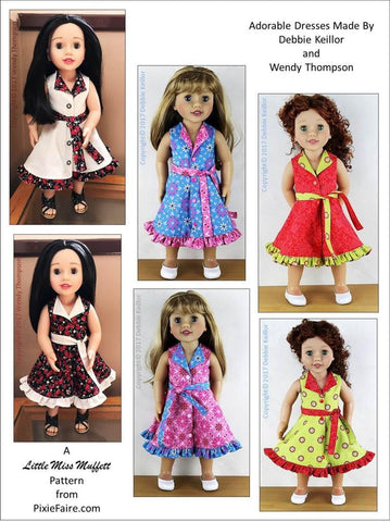 Little Miss Muffett Australian Girl Topsy Turvy Pattern for Australian Girl Dolls larougetdelisle