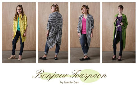 Bonjour Teaspoon Girls Ava Lounge Jacket Pattern For Girls larougetdelisle