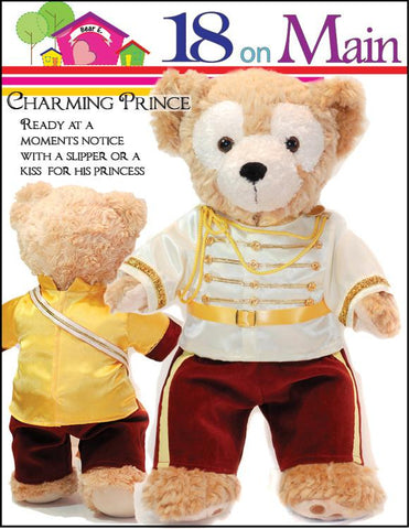 18 On Main Build-A-Bear Bear E. Charming Prince Pattern for Build-A-Bear Dolls larougetdelisle