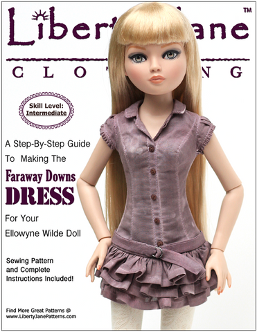 Liberty Jane Ellowyne Faraway Downs Dress for Ellowyne Dolls larougetdelisle