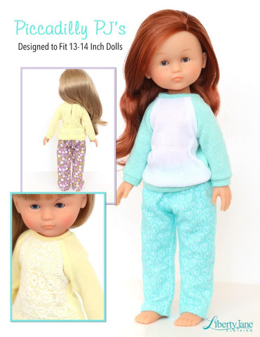 Liberty Jane H4H/Les Cheries Piccadilly PJs for Les Cheries and Hearts For Hearts Girls Dolls larougetdelisle