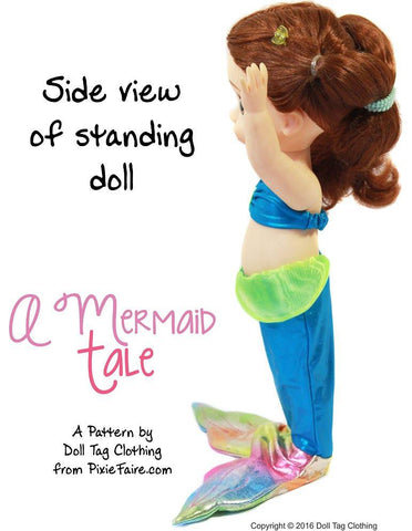 Doll Tag Clothing Disney Doll A Mermaid Tale for Disney Animator Dolls larougetdelisle