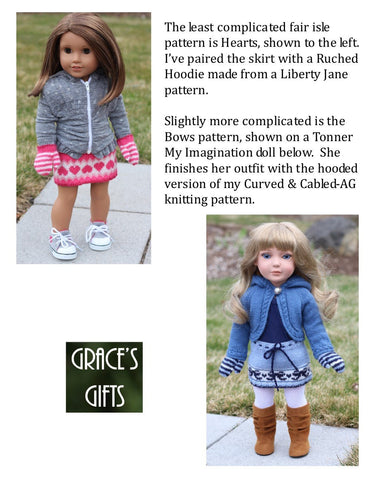 Grace's Gifts Knitting Sassy Skirts Knitting Pattern larougetdelisle