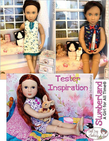 Doll Tag Clothing A Girl For All Time Slumberland Pattern for 16" A Girl for All Time Dolls larougetdelisle
