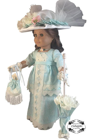 Crabapples 18 inch Historical Edwardian Fancy Bundle 18" Doll Clothes Pattern larougetdelisle