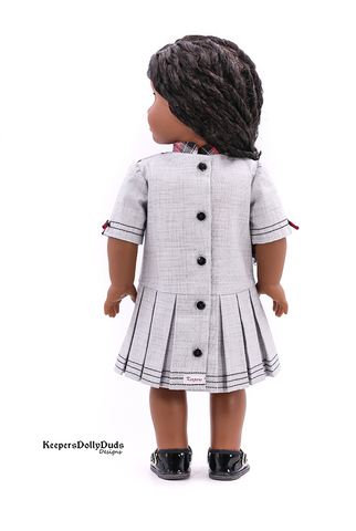 Keepers Dolly Duds Designs 18 Inch Historical Nautical Pleats 18" Doll Clothes Pattern larougetdelisle