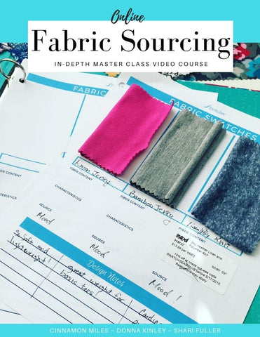 SWC Classes Online Fabric Sourcing Master Class Video Course larougetdelisle