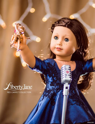 Liberty Jane 18 Inch Modern Starlight Gala Dress 18" Doll Clothes Pattern larougetdelisle