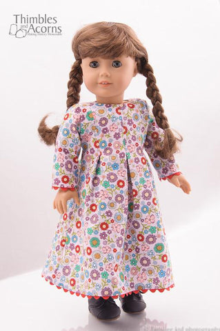 Thimbles and Acorns Promo Cloth doll Charlotte 18" Cloth Doll Pattern larougetdelisle