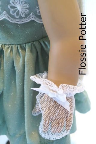 Flossie Potter 18 Inch Historical Little '50s Dress 18" Doll Clothes larougetdelisle