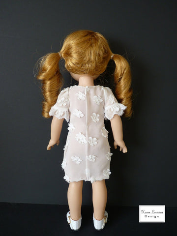 Karen Lorraine Design WellieWishers Winner's Circle 14-14.5 Inch Doll Clothes Pattern larougetdelisle